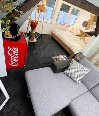 Apartmán Boho Mit Aussicht Auf Gartenoase Naehe Duesseldorf Krefeld